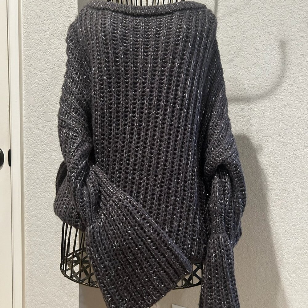 NWT Premium Quality Chunky Oversized Relaxed Fit Super Soft Knit Sweater - Picture 5 of 12